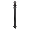 Large Brooklands Shelf Bracket in Matt Black