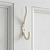 Ramsholt Coat Hook in Plain Ivory