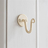 Hatton Holdback Hook in Old Ivory