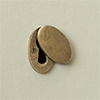 Priory Escutcheon with Flap in Antiqued Brass
