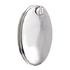 Priory Escutcheon Plate with Flap in Nickel