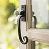 Monkey Tail Window Latch (Left Side) in Matt Black