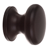 Large Napier Cupboard Knob in Matt Black