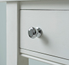 Large Napier Cupboard Knob in Nickel