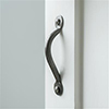 Suffolk Cupboard Pull Handle in Polished