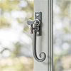 Monkey Tail Lockable Latch (Left) in Polished