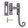 Monkey Tail Lockable Latch (Left) in Polished