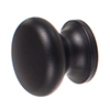 Small Napier Cupboard Knob in Matt Black