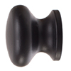 Small Napier Cupboard Knob in Matt Black