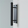 Stowe Door Pull in Matt Black