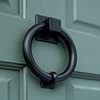 Westley Door Knocker in Matt Black