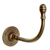 Govan Coat Hook in Antiqued Brass