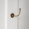 Govan Coat Hook in Antiqued Brass