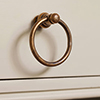 Ainsworth Pull Handle in Antiqued Brass