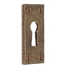 Oakley Escutcheon Plate in Antiqued Brass