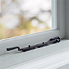 25cm Manson Window Stay in Matt Black