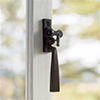 Manson Lockable Latch (Right) in Matt Black