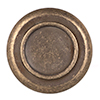 Hardy Cabinet Knob in Antiqued Brass