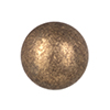 Large Dawson Cabinet Knob in Antiqued Brass