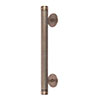 Large Stowe Door Pull in Antiqued Brass