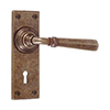 Chester Handle, Bristol Key Plate, Antique Brass