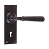 Chester Handle, Bristol Keyhole Plate, Matt Black