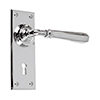 Chester Handle, Bristol Keyhole Plate, Nickel