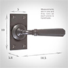 Chester Handle, Bristol Short Plate, Polished