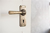 Chester Handle, Ilkley Keyhole Plate, Antiqued Brass