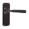 Chester Handle, Ilkley Plain Plate, Matt Black