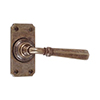 Chester Handle, Ilkley Short Plate, Antiqued Brass
