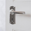 Chester Handle, Nowton Keyhole Plate, Nickel