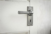 Chester Handle, Ripley Keyhole Plate, Polished