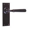 Chester Handle, Ripley Plain Plate, Matt Black