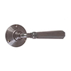 Chester Handle, Reeded Plate, Polished