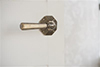 Chester Handle, Shaftesbury Plate, Antiqued Brass