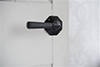 Chester Handle, Shaftesbury Plate, Matt Black