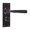 Chester Handle, Bristol Privacy Plate, Matt Black