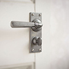 Chester Handle, Bristol Privacy Plate, Polished