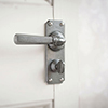 Chester Handle, Ilkley Privacy Plate, Polished