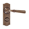 Chester Handle, Nowton Privacy Plate, Antiqued Brass