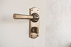 Chester Handle, Nowton Privacy Plate, Antiqued Brass