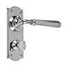 Chester Handle, Nowton Privacy Plate, Nickel