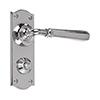 Chester Handle, Nowton Privacy Plate, Nickel