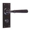 Chester Handle, Ripley Privacy Plate, Matt Black