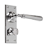 Chester Handle, Ripley Privacy Plate, Nickel