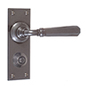 Chester Handle, Ripley Privacy Plate, Polished