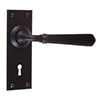 Bromley Handle, Bristol Keyhole Plate, Matt Black