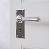 Bromley Handle, Bristol Keyhole Plate, Nickel