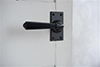 Bromley Handle, Bristol Short Plate, Matt Black